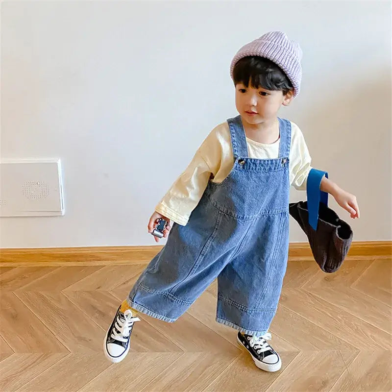 New Children Loose Overalls