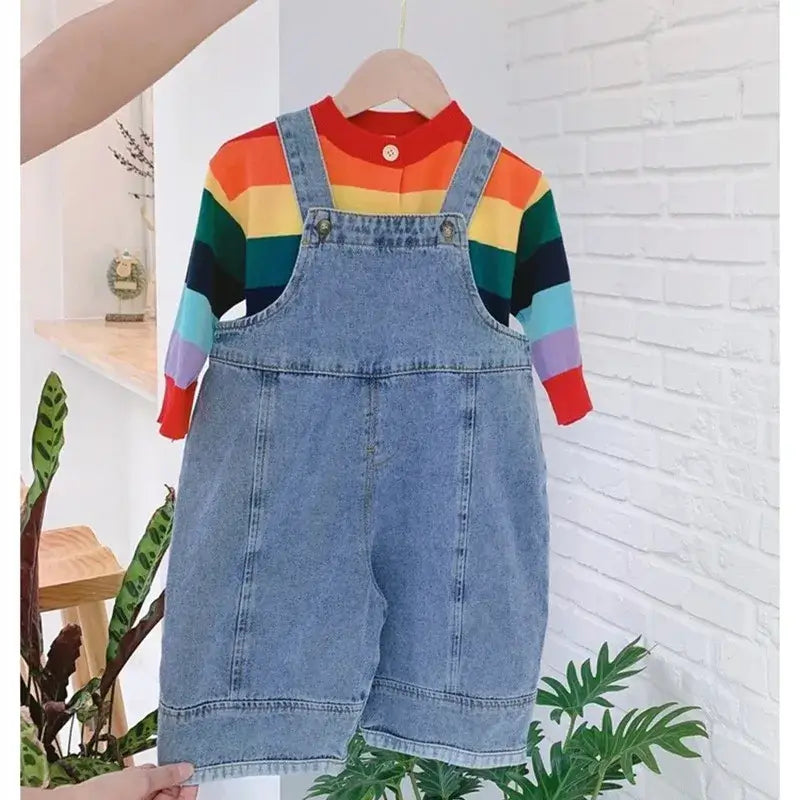 New Children Loose Overalls