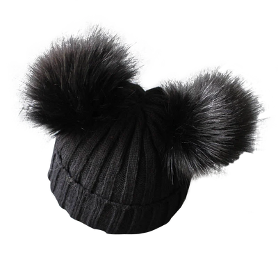 Cute Pompom Baby Hat
