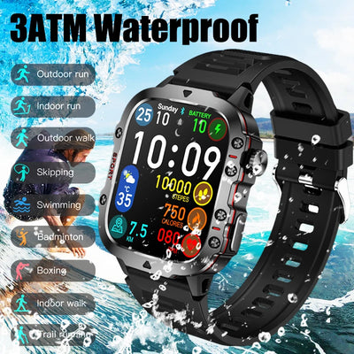 For Xiaomi Military GPS Tracker Smart Watch