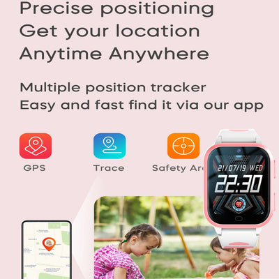 4G Kids Smart Watch GPS WiFi