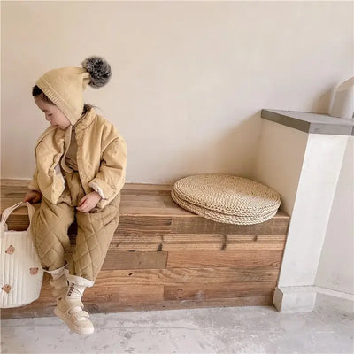 Winter Kids Cotton-Padded Trousers