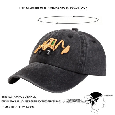 Children Excavator Hats