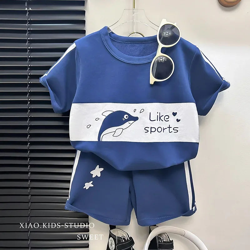 Kids Short Sleeve Suit