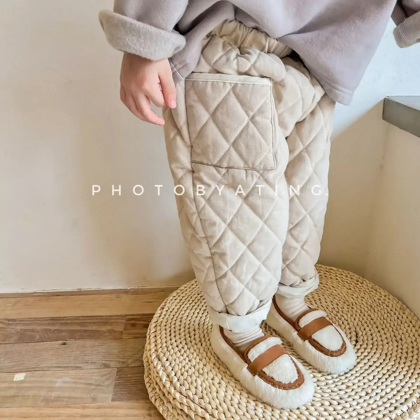 Winter Kids Cotton-Padded Trousers