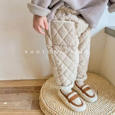 Winter Kids Cotton-Padded Trousers