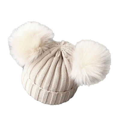 Cute Pompom Baby Hat