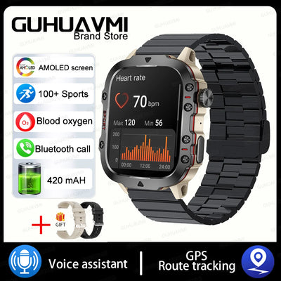 For Xiaomi Military GPS Tracker Smart Watch