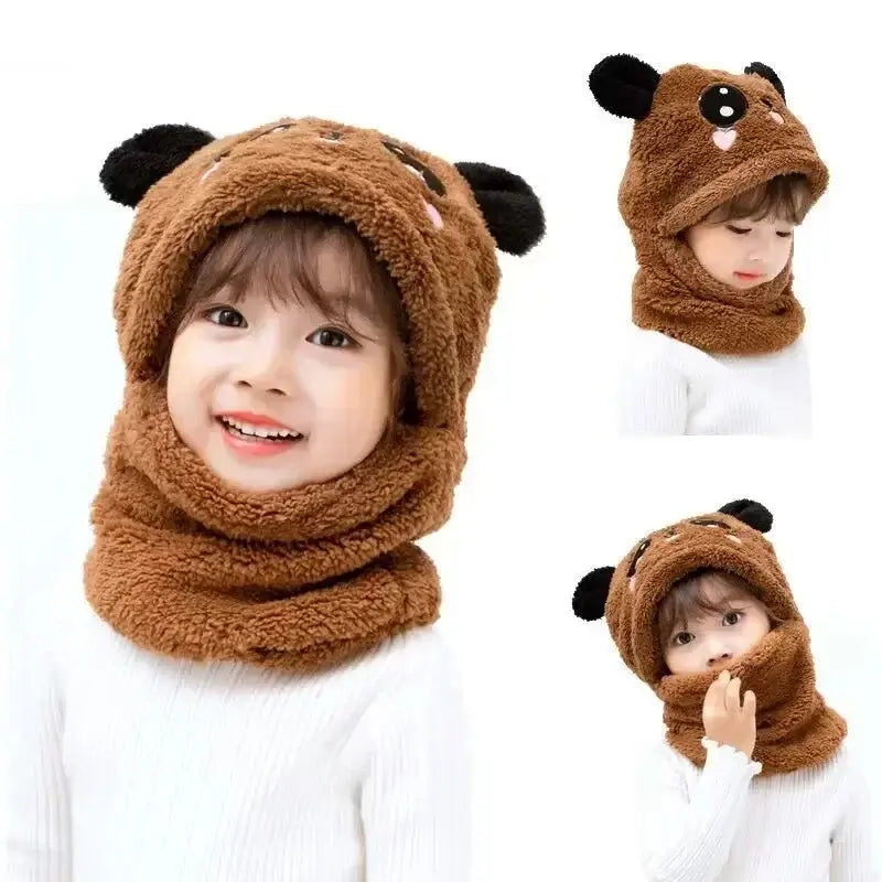 Winter Warm Children's Hats Neck Gaiter
