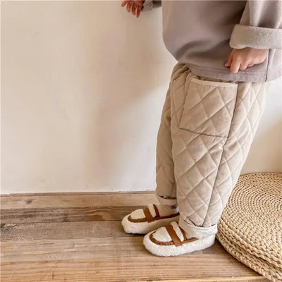 Winter Kids Cotton-Padded Trousers