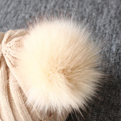 Cute Pompom Baby Hat
