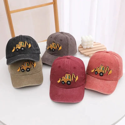 Children Excavator Hats