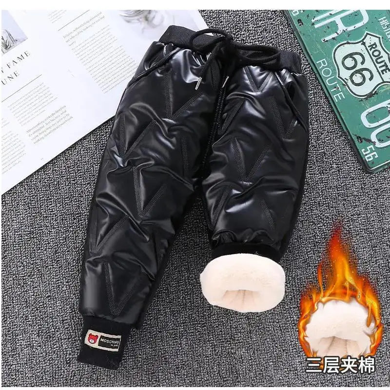 children winter cotton trousers