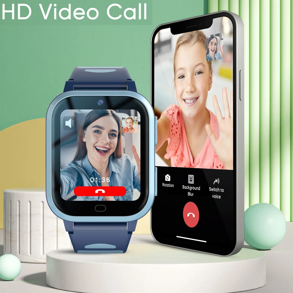 4G Kids Smart Watch GPS WiFi
