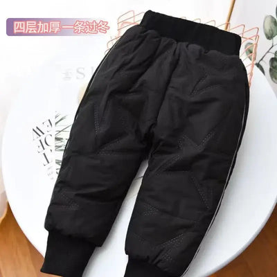 children winter cotton trousers