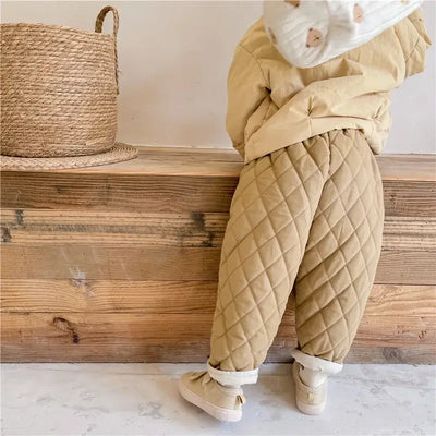 Winter Kids Cotton-Padded Trousers