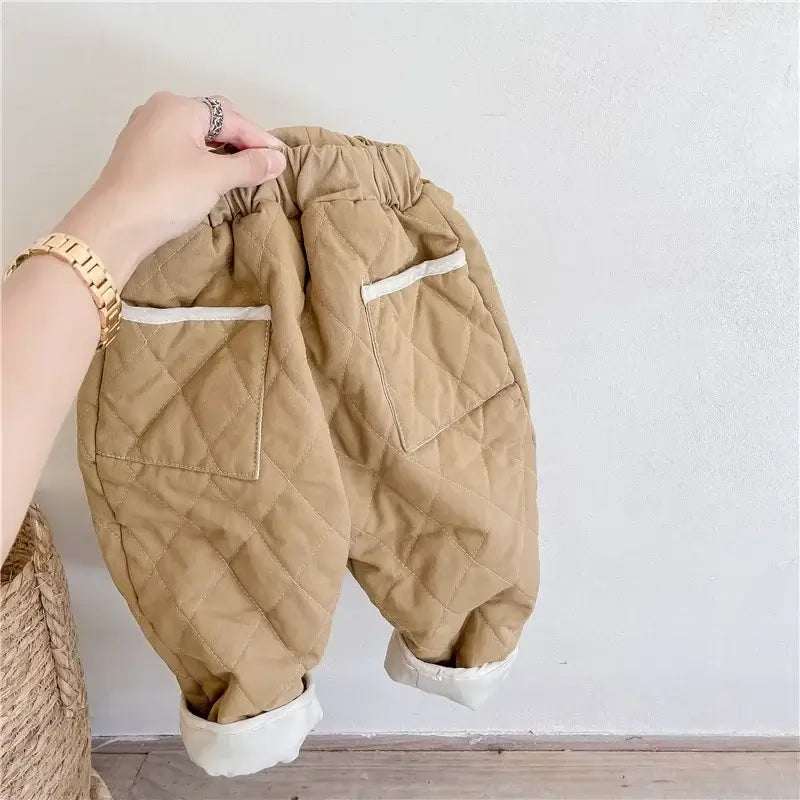 Winter Kids Cotton-Padded Trousers
