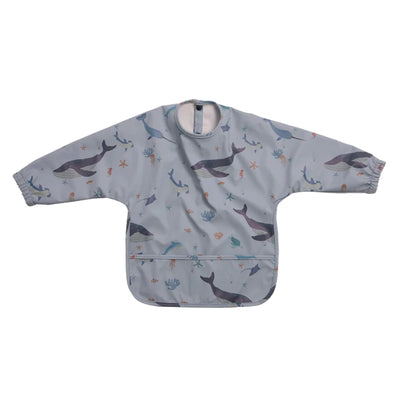Little Boy Girl Painting Smock Cloth