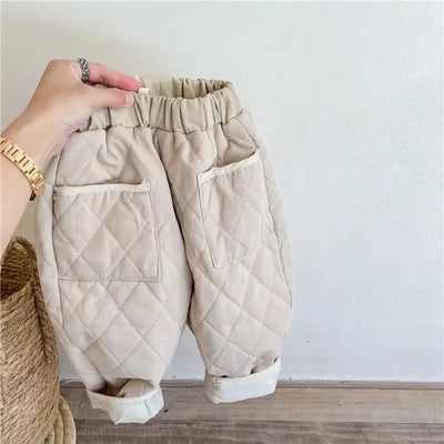 Winter Kids Cotton-Padded Trousers