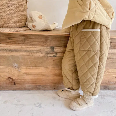 Winter Kids Cotton-Padded Trousers