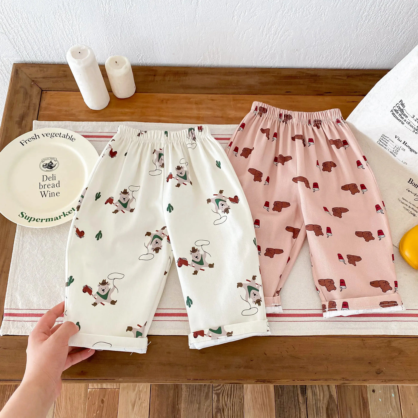 80-120CM Trousers Spring Summer Clothes