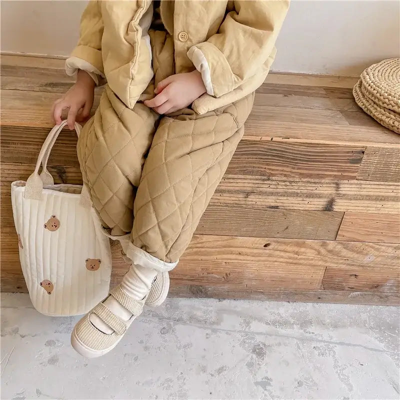 Winter Kids Cotton-Padded Trousers