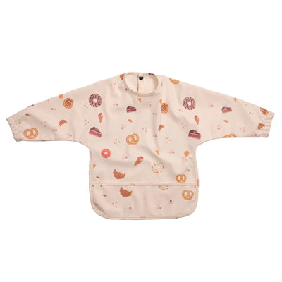 Little Boy Girl Painting Smock Cloth