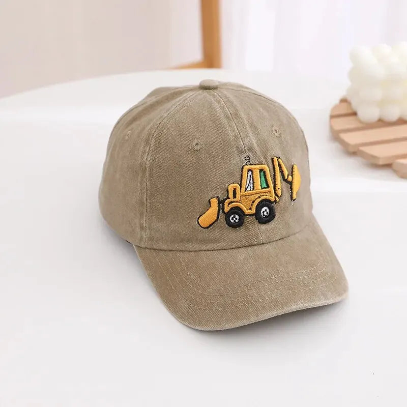 Children Excavator Hats