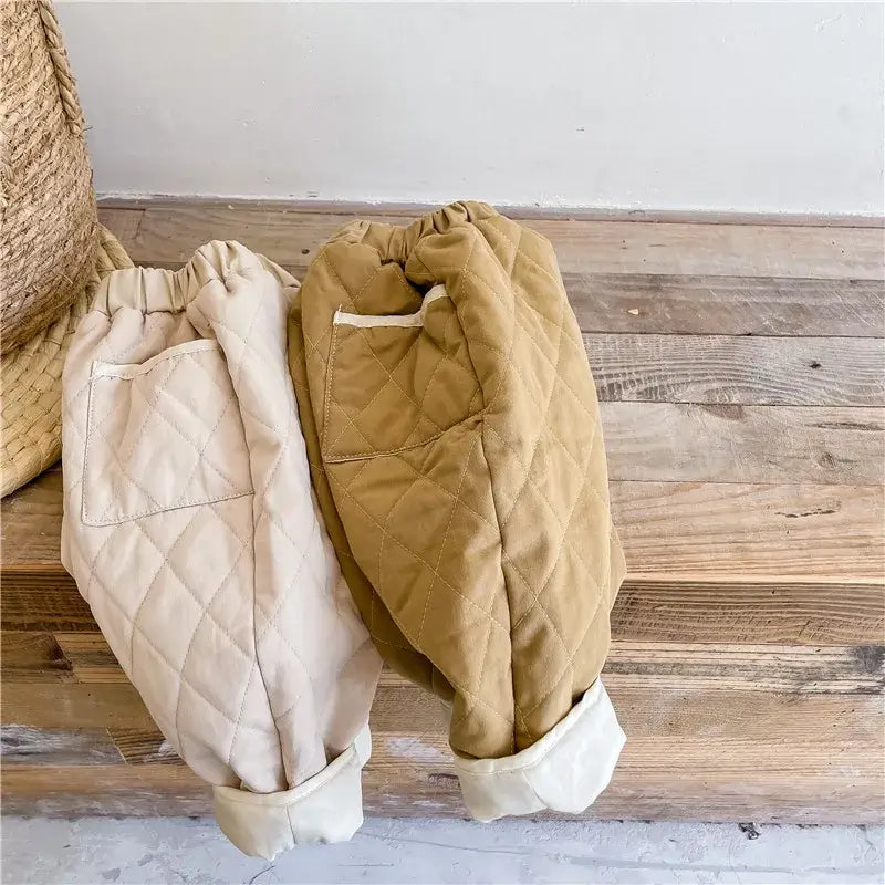 Winter Kids Cotton-Padded Trousers