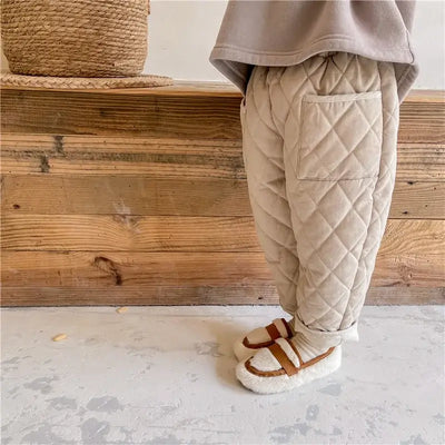 Winter Kids Cotton-Padded Trousers