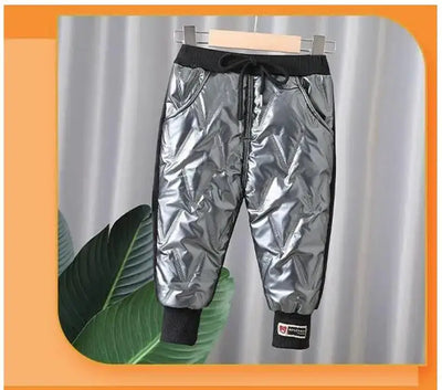 children winter cotton trousers