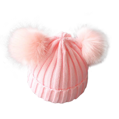 Cute Pompom Baby Hat