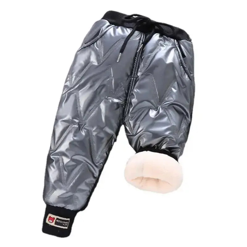 children winter cotton trousers