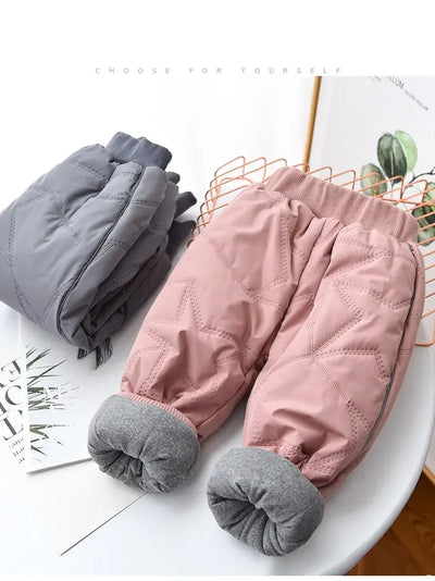 children winter cotton trousers