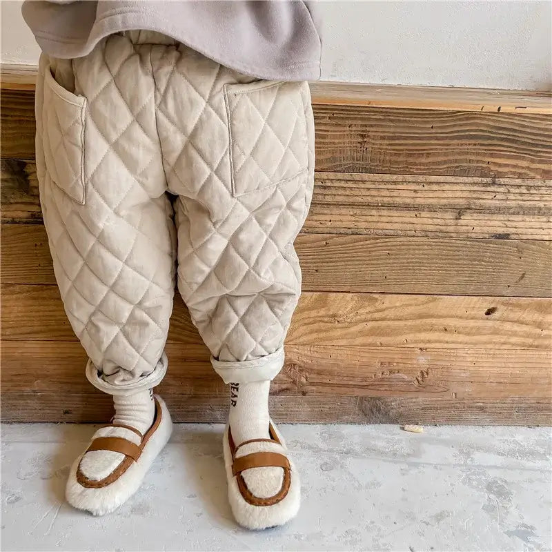 Winter Kids Cotton-Padded Trousers