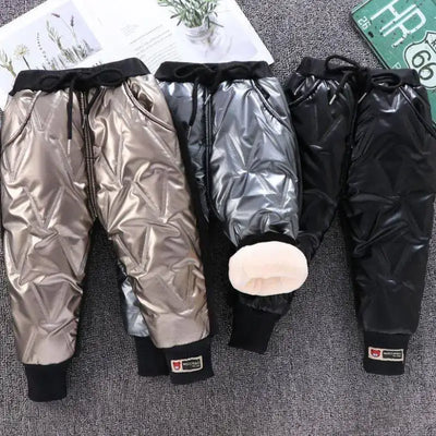 children winter cotton trousers