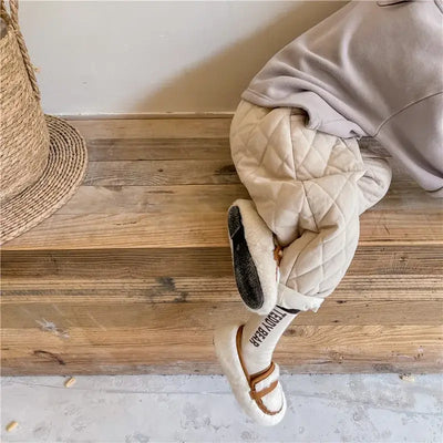 Winter Kids Cotton-Padded Trousers