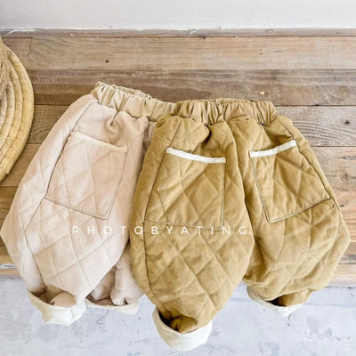 Winter Kids Cotton-Padded Trousers